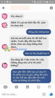 Review của chị Hải