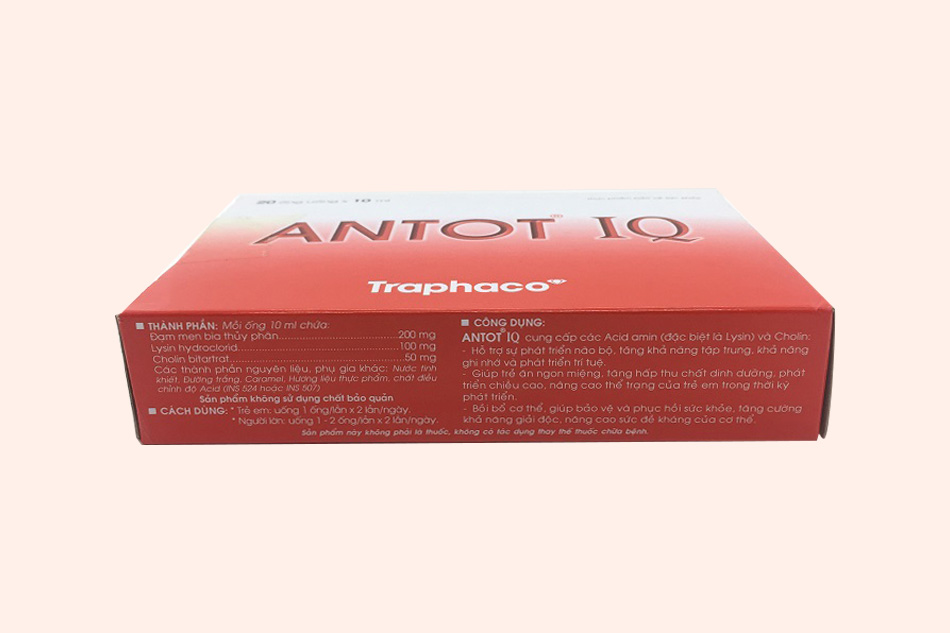 Antot IQ sản xuất bởi Công ty Traphaco
