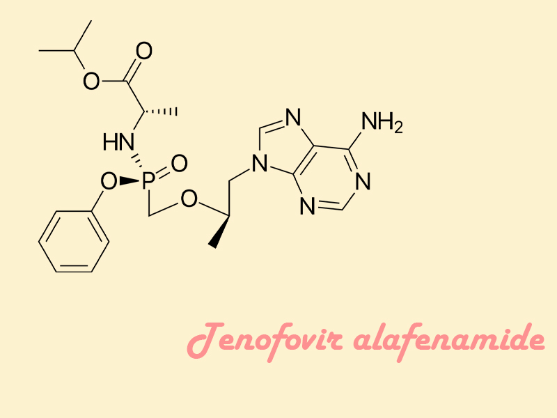Công thức hóa học của Tenofovir alafenamide