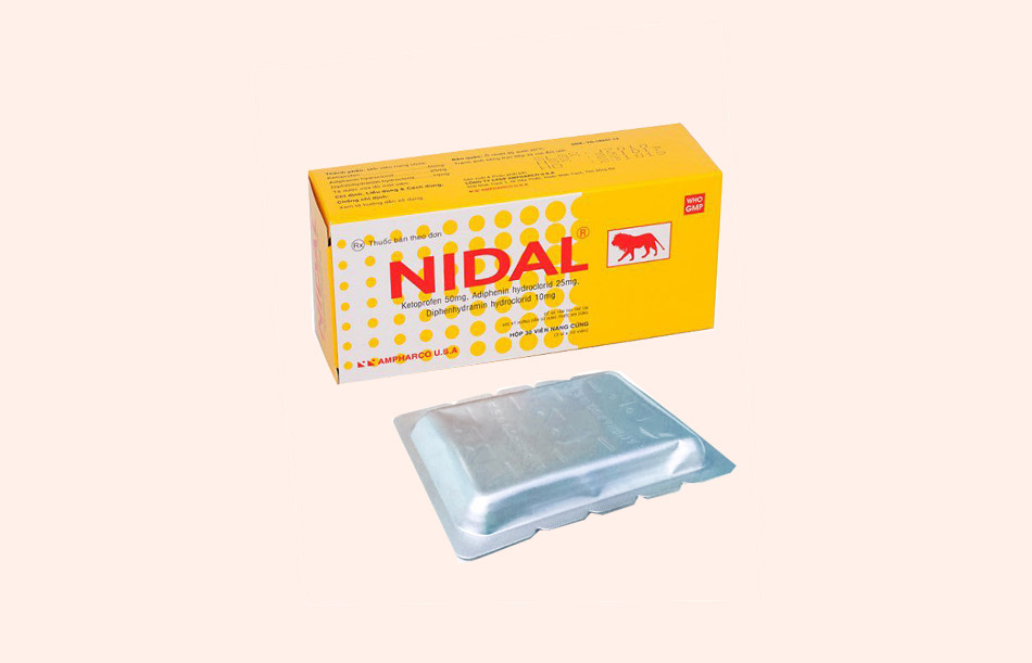 Những lưu ý khi sử dụng thuốc Nidal