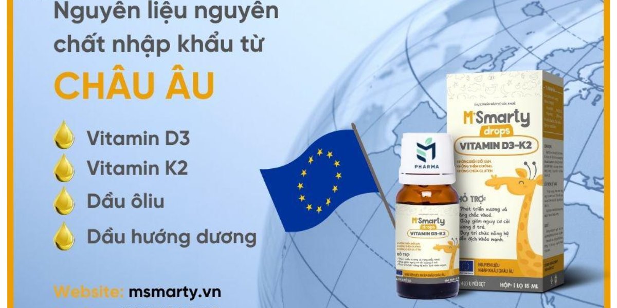 Thành phần của M'Smarty Vitamin D3K2 Drops 