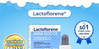 Men vi sinh Lactoflorene® Gocce - BB-12 Lợi khuẩn sống số 1 về bằng chứng lâm sàng