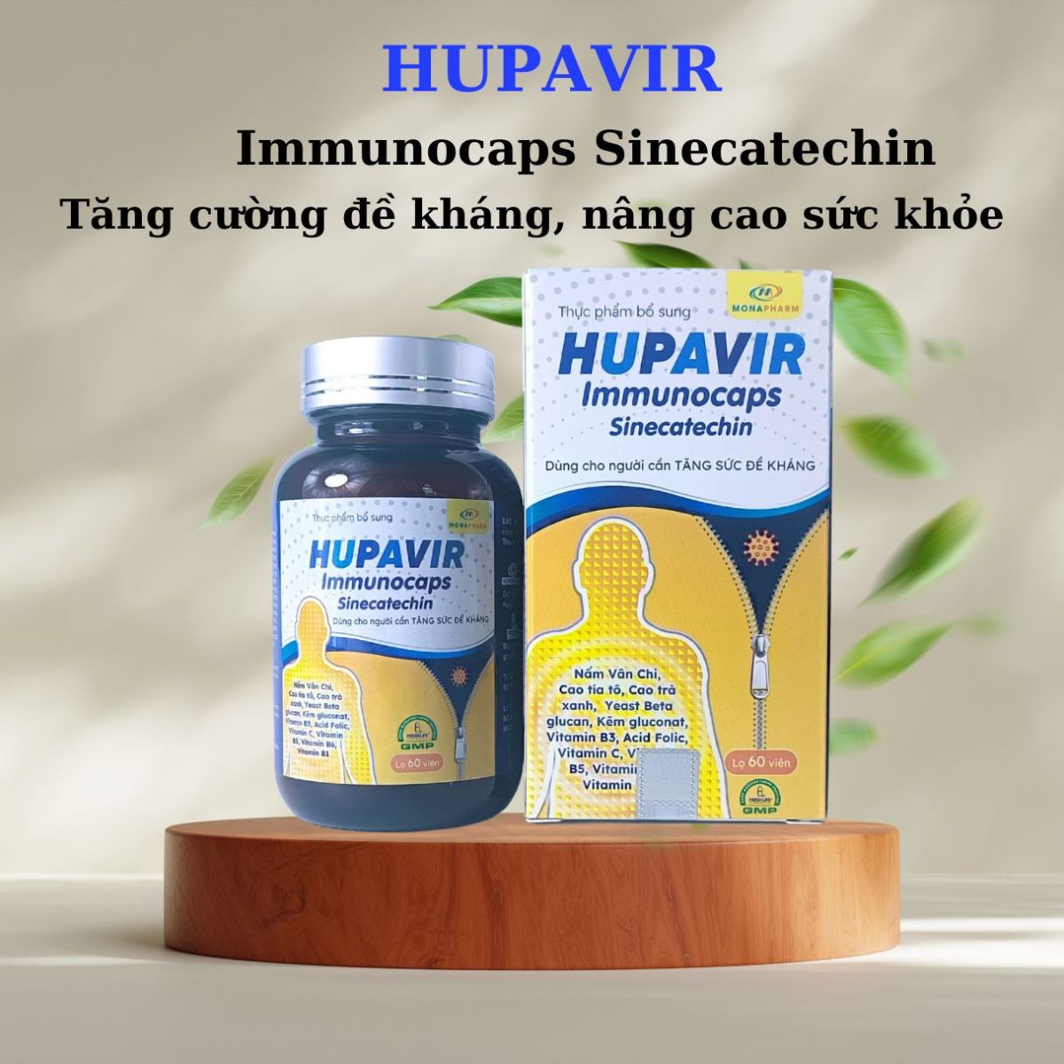 HUPAVIR Immunocaps Sinecatechin