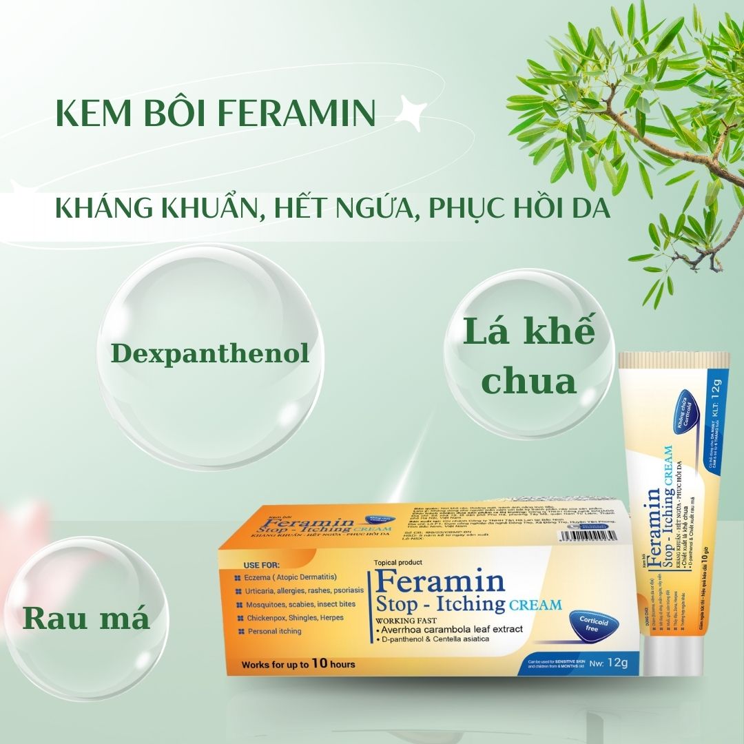 Kem bôi Feramin Stop – Itching CREAM