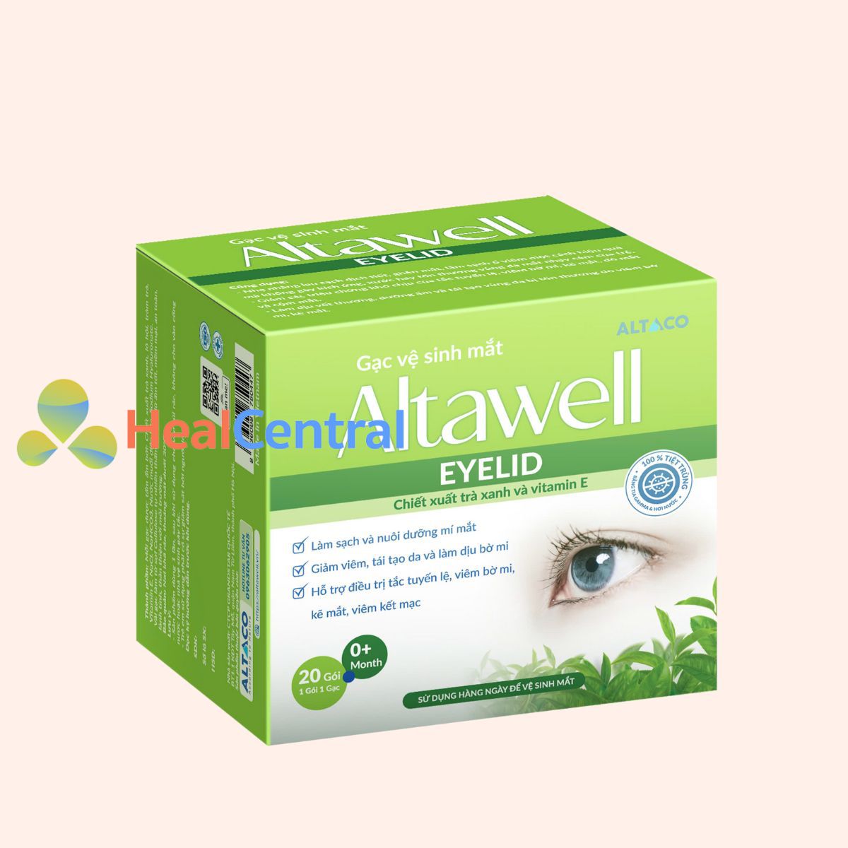 Gạc vệ sinh mắt Altawell Eyelid