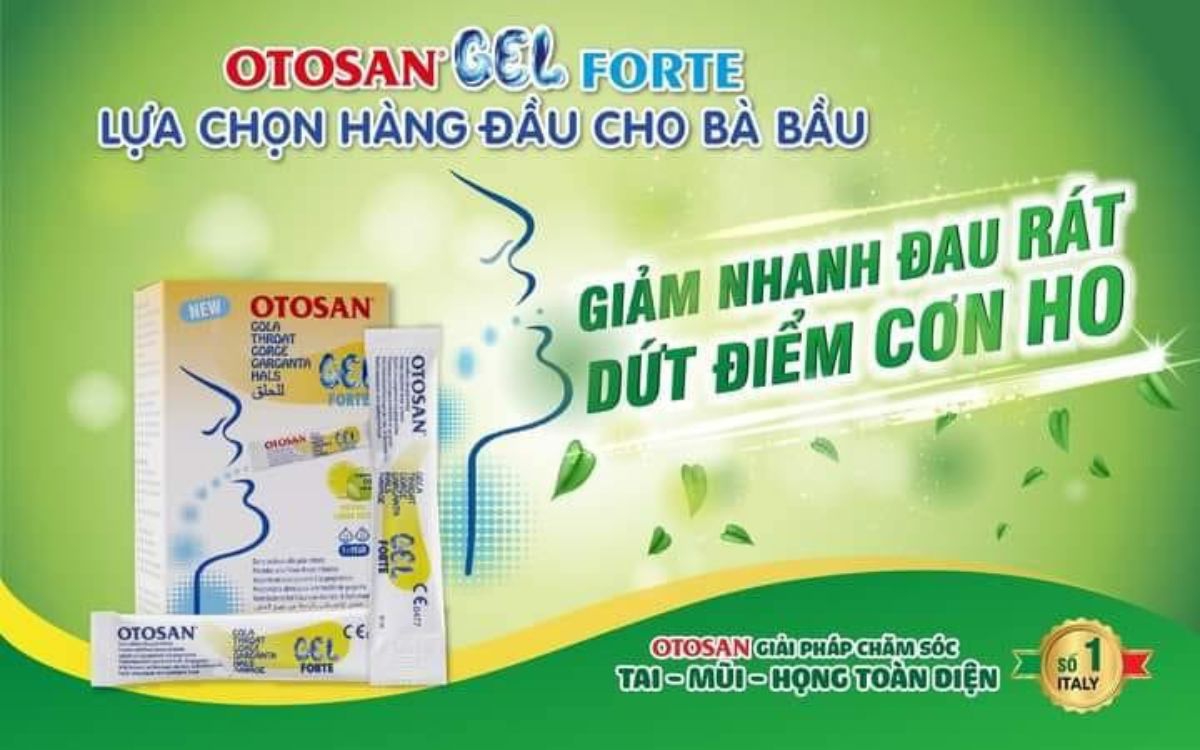 Gel trị ho Otosan