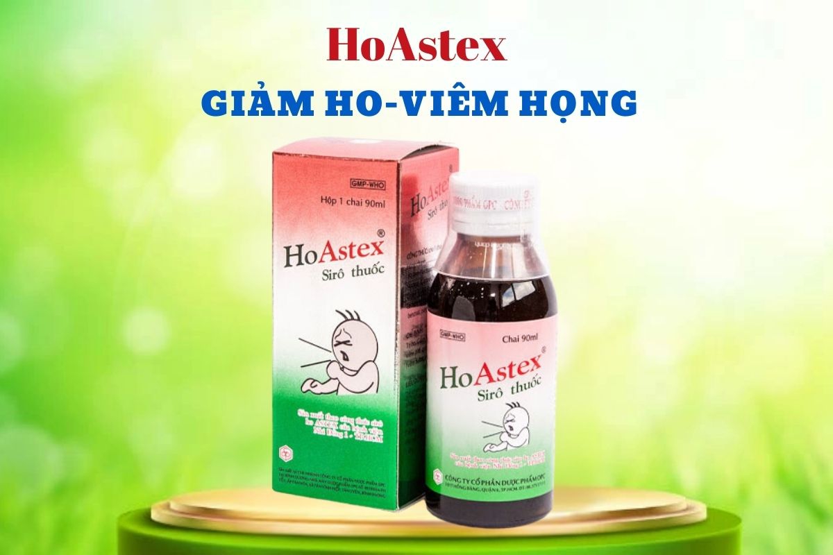 Siro ho cho bà bầu Astex