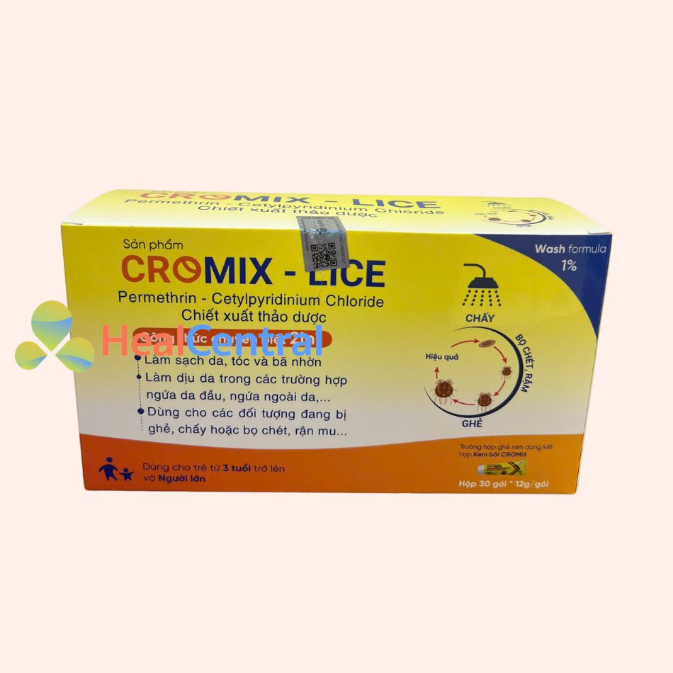 Dầu tắm gội CROMIX - LICE