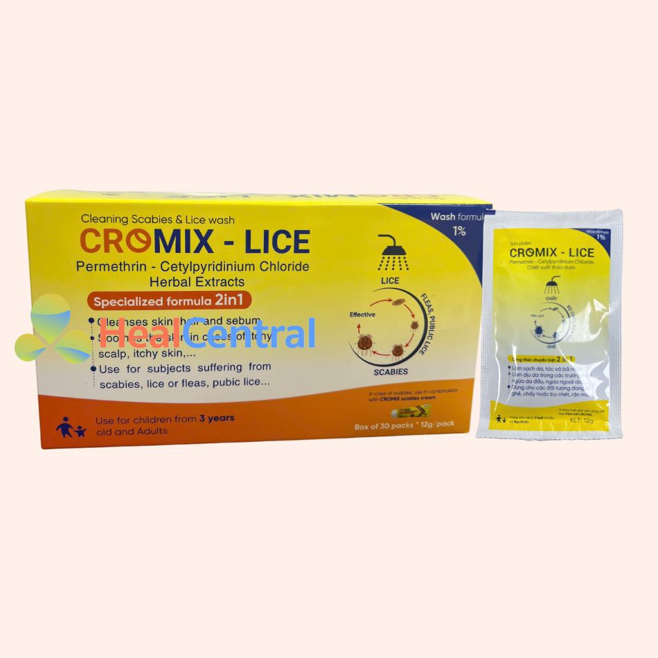 Dầu tắm gội CROMIX - LICE