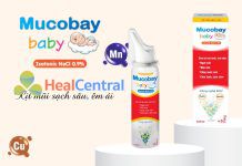 Xịt mũi biển sâu Mucobay Baby